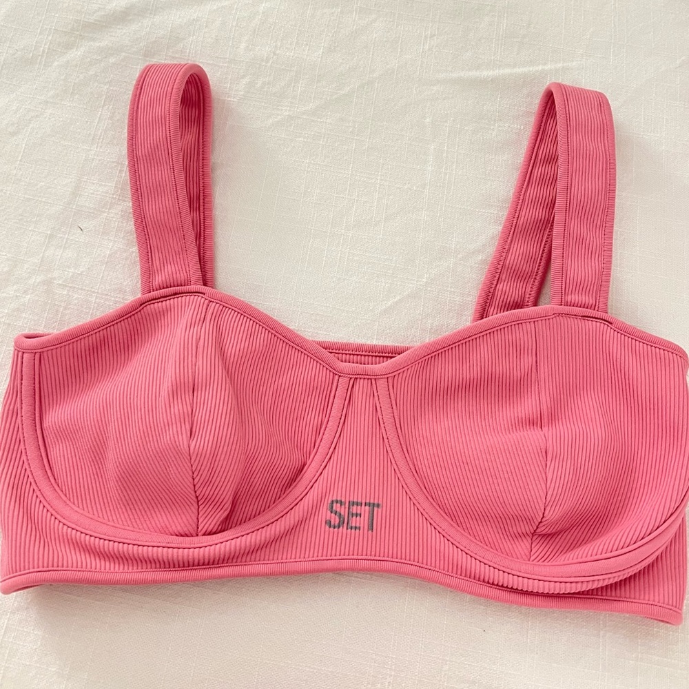 Set Active Flamingo Matching Bra & Leggings ✔️